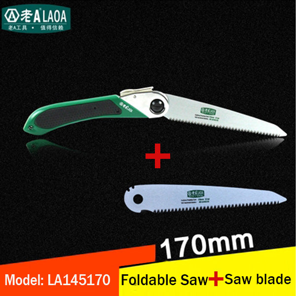 LAOA Wonder Saw Portable Folding Saws High Quality SK5 Garden Saw Outdoor Tools Sharp Hand Saw
